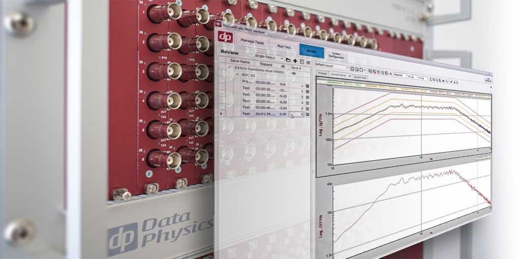 Data Physics High Channel Count Vibration Testing system