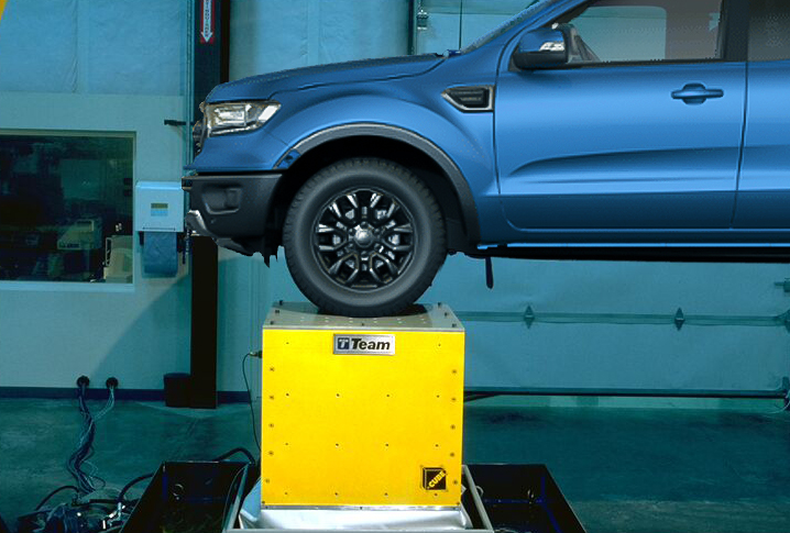 The CUBE truck_NVH testing